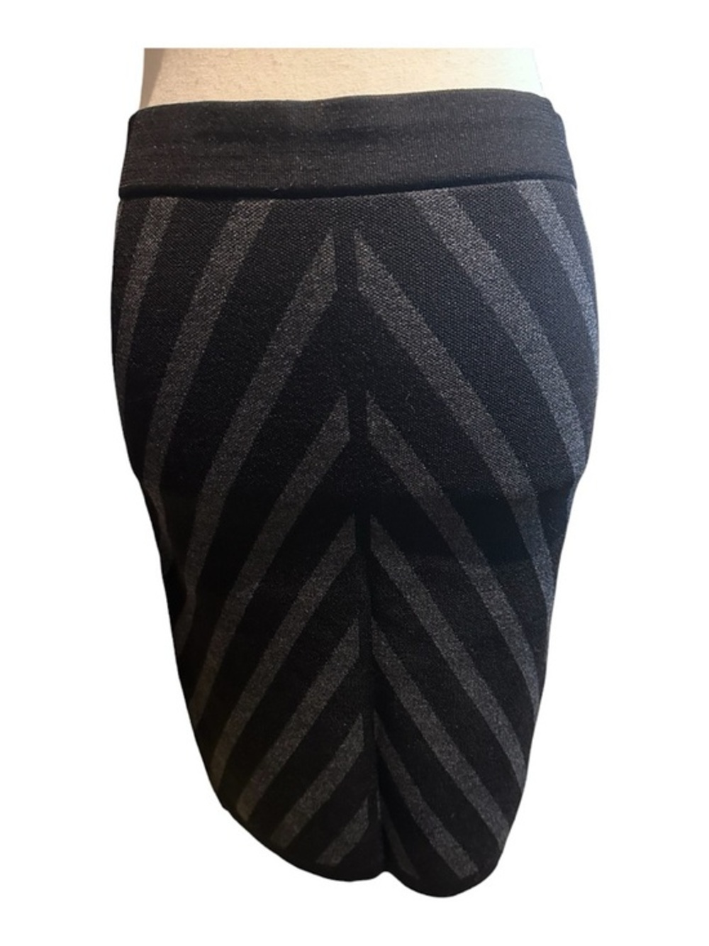 Women’s S Max Studio Chevron Pencil Skirt